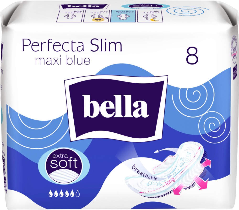 Bella Perfecta Slim Blue Maxi - 8    -  