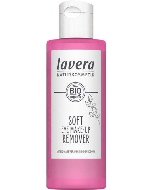 Lavera Soft Eye Make-Up Remover - Нежен дегримьор за чувствителна кожа - продукт
