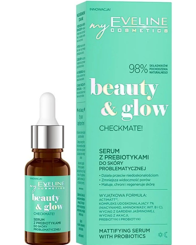 Eveline Beauty & Glow Serum With Prebiotics -           - 