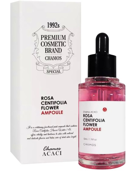 Chamos Acaci Rosa Centifolia Flower Ampoule -          Acaci - 