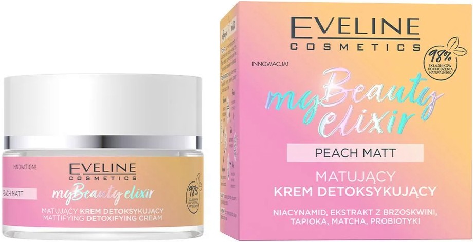 Eveline My Beauty Elixir Peach Matt Cream -       - 