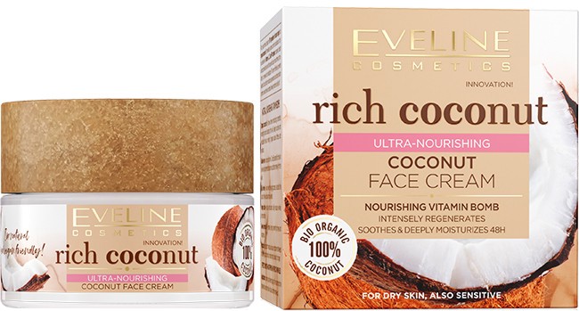 Eveline Rich Coconut Ultra-Nourishing Face Cream -        - 