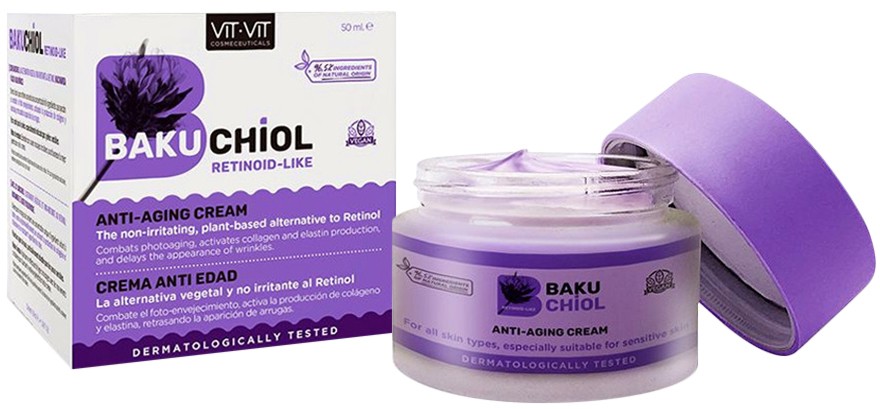 Крем против стареене с бакучиол Diet Esthetic - store.bg