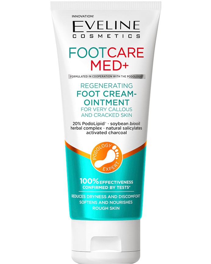 Eveline Foot Care Med+ Regenerating Foot Cream-Ointment -          - 