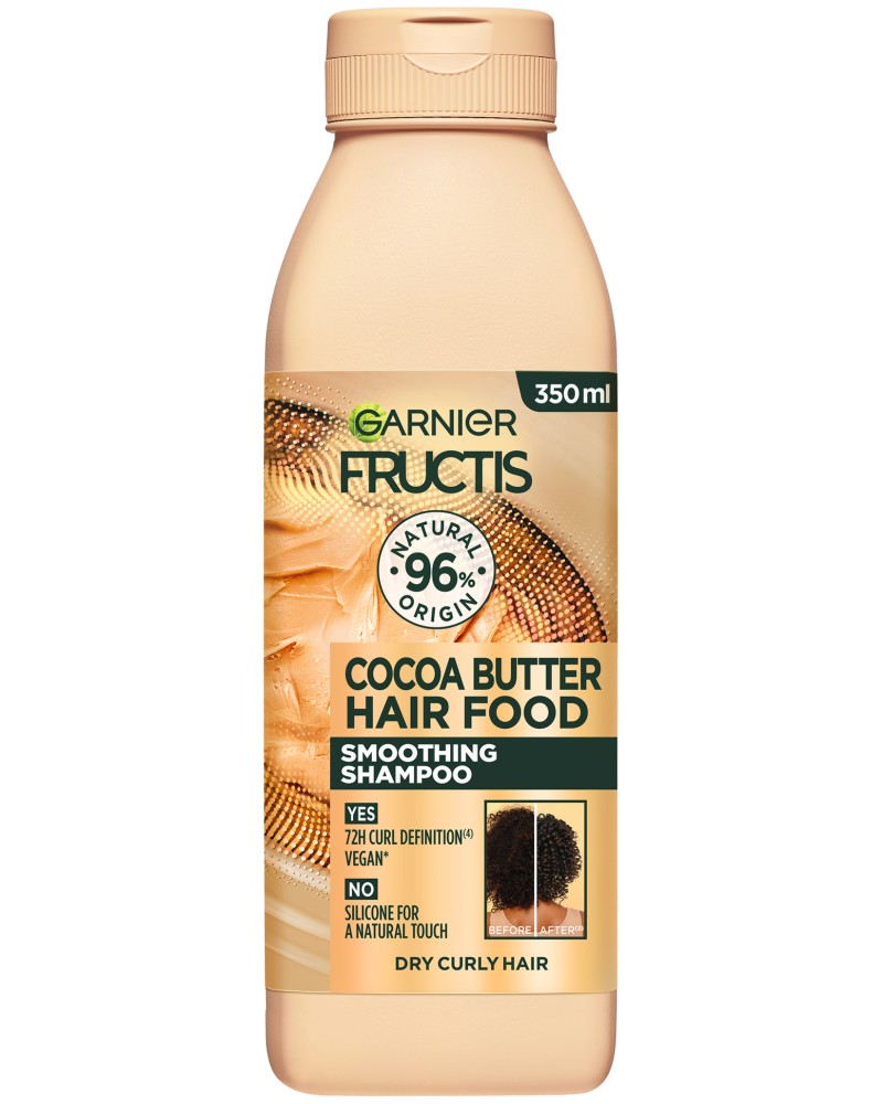 Garnier Fructis Hair Food Cocoa Butter Shampoo -          Hair Food - 