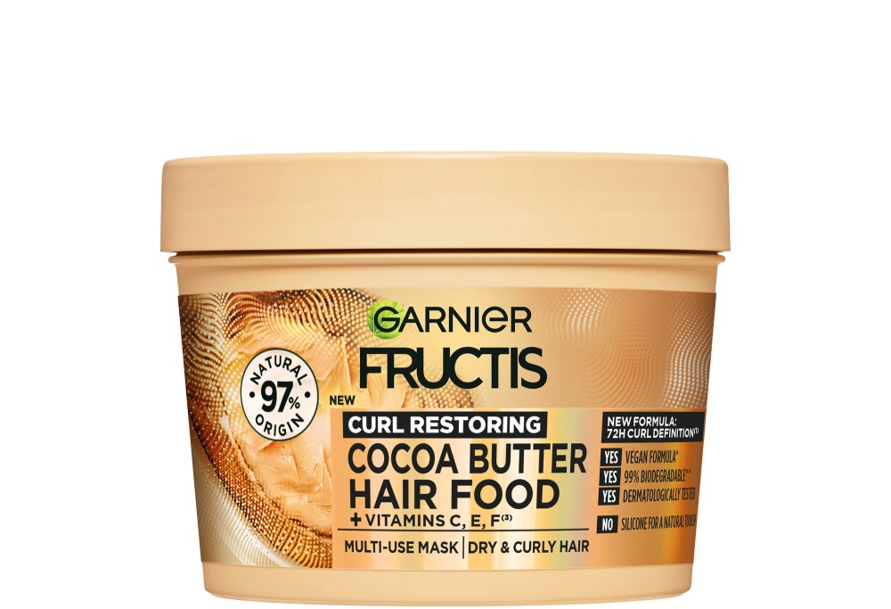 Garnier Fructis Hair Food Cocoa Butter Mask -          Hair Food - 