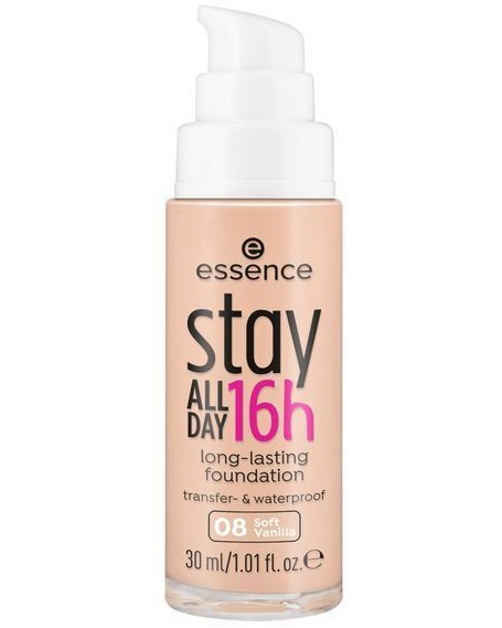 Essence Stay All Day 16h Long-Lasting Foundation -       -   