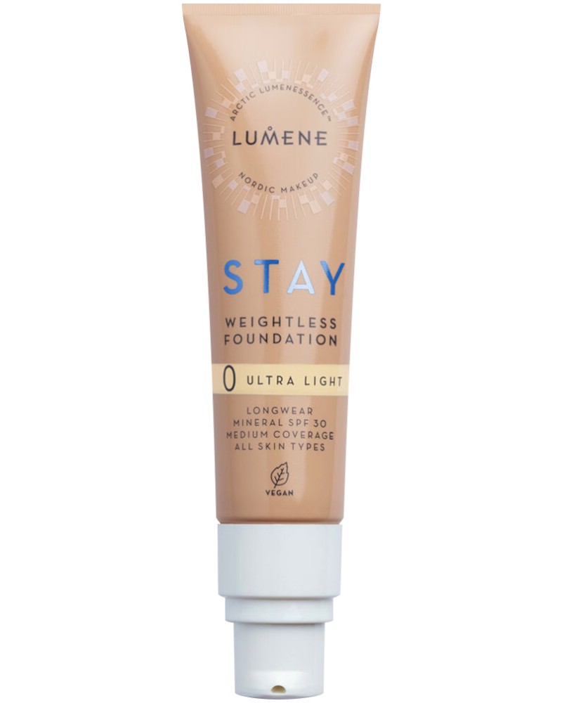 Lumene Stay Weightless Foundation SPF 30 -        -   