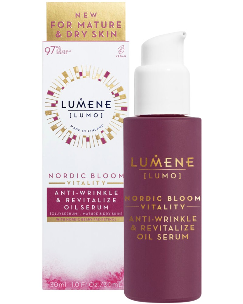 Lumene Lumo Anti-Wrinkle & Revitalize Oil Serum -       Lumo - 