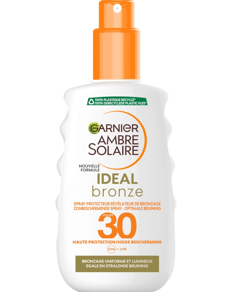 Garnier Ambre Solaire Ideal Bronze SPF 30 -      Ambre Solaire - 
