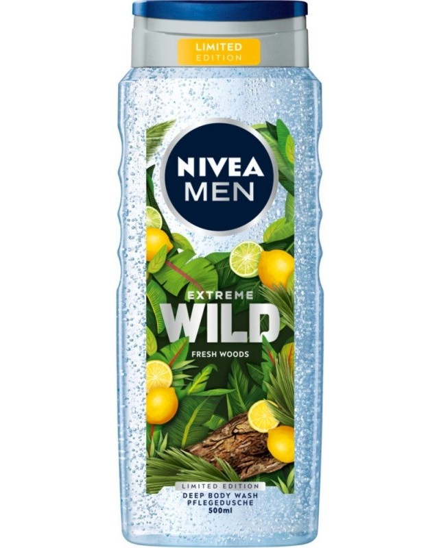 Nivea Men Extreme Wild Fresh Woods Deep Body Wash -          Nivea Men -  
