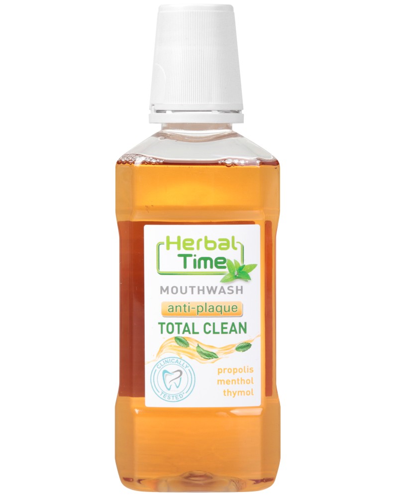 Herbal Time Total Clean Mouthwash -       - 
