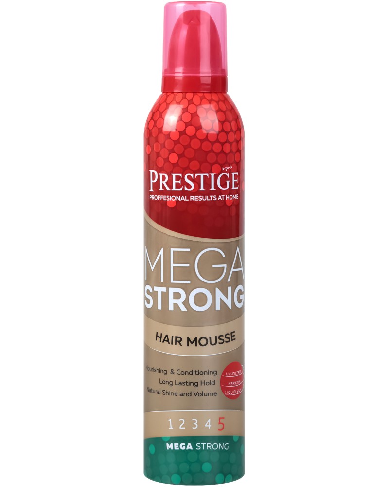Prestige Mega Strong Hair Mousse -        - 