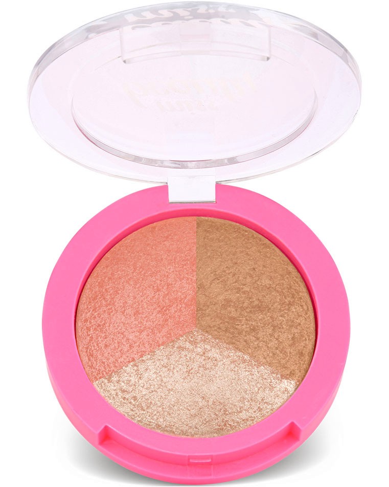 Golden Rose Miss Beauty Glow Baked Trio -        Miss Beauty - 