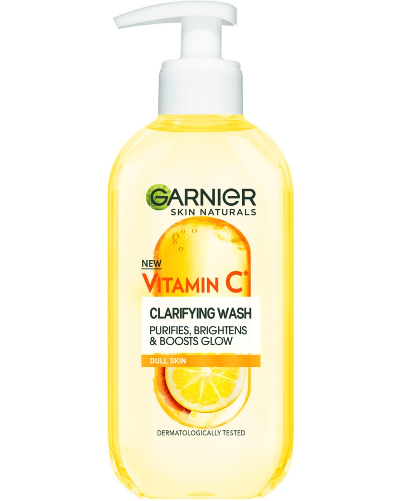Garnier Vitamin C Clarifying Wash -       Vitamin C - 