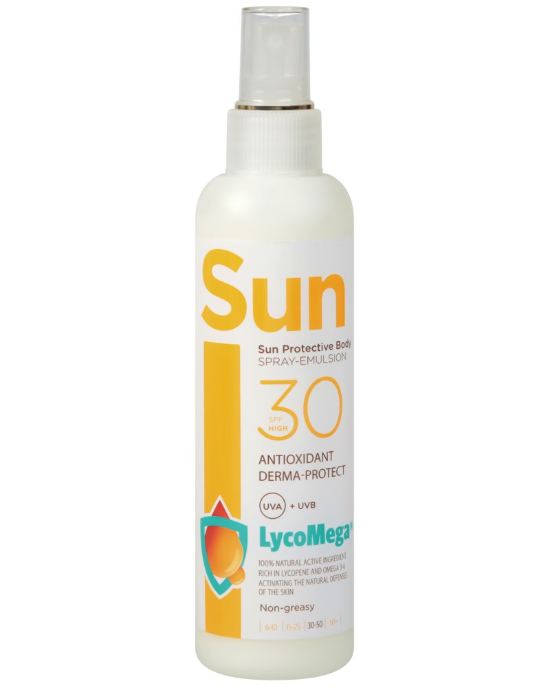 Leganza Sun Protective Spray-Emulsion SPF 30 -     "Sun" - 