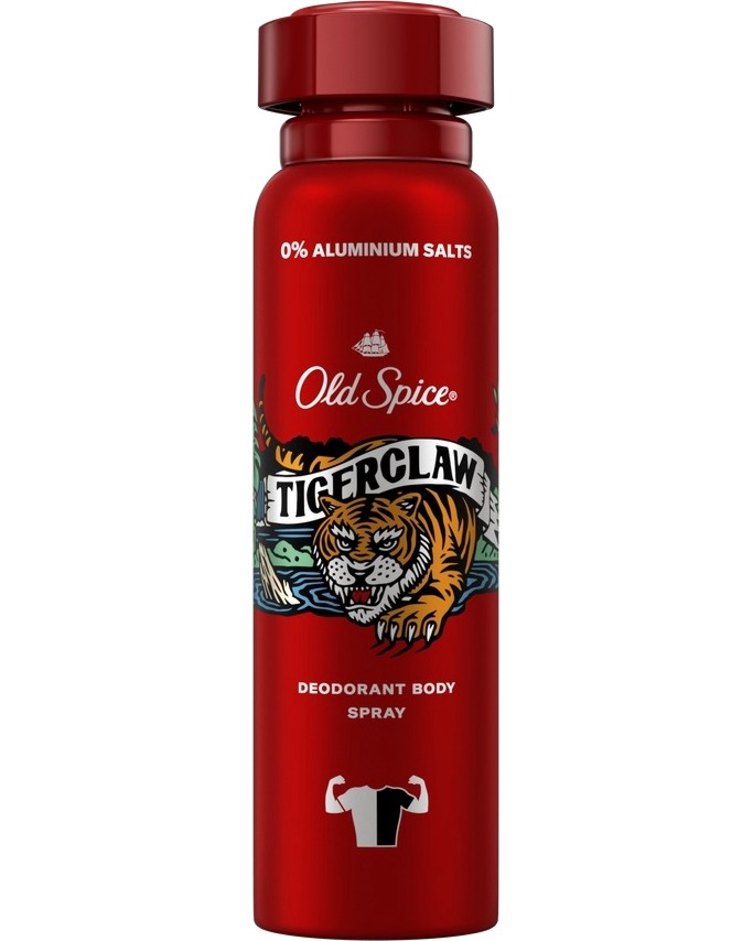 Old Spice Tiger Claw Deodorant Body Spray -       - 