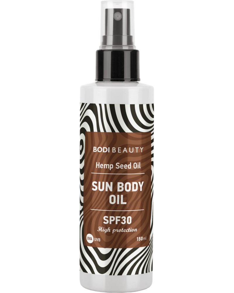 Bodi Beauty Bille-PH Hemp Seed Oil Sun Body Oil SPF 30 -       Bille-PH - 