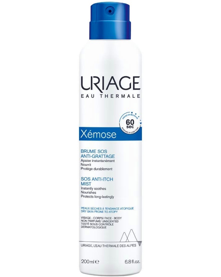 Uriage Xemose SOS Anti-Itch Mist -            - 