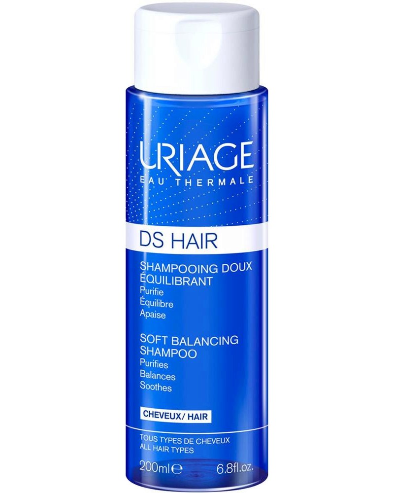 Uriage DS Hair Soft Balancing Shampoo -       - 