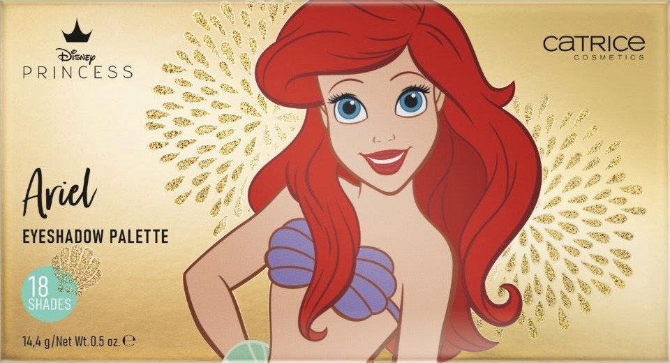 Catrice Disney Princess Ariel Eyeshadow Palette -   18       Disney Princess - 