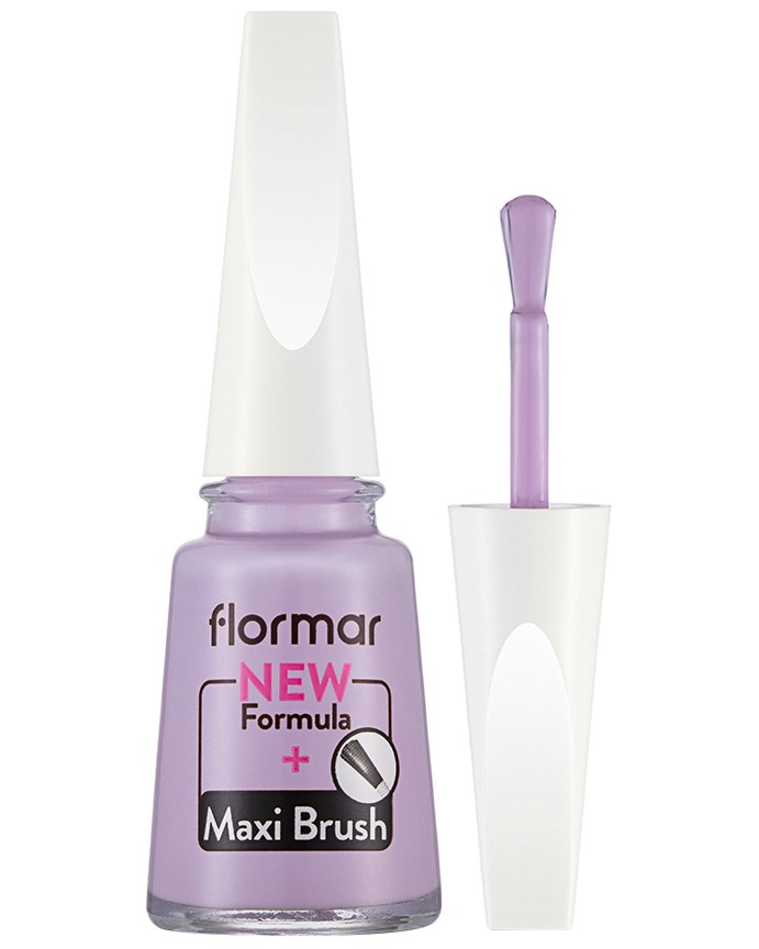 Flormar Nail Enamel Maxi Brush - Лак за нокти с широка четка - лак