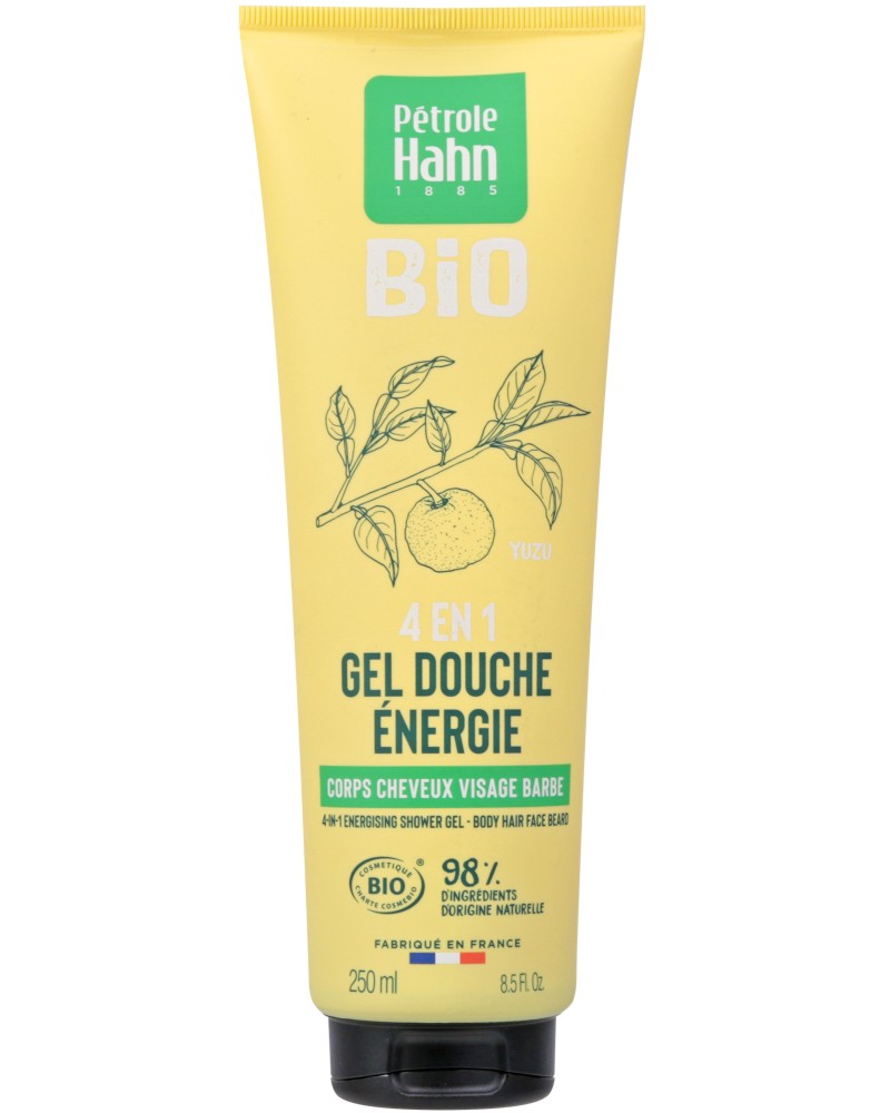 Petrole Hahn Bio 4 in 1 Energising Shower Gel - ��� ����� ��� ��� �� ����, ����, ���� � ����� - ��� ���