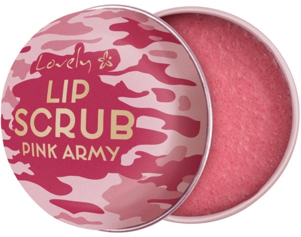 Lovely Pink Army Lip Scrub -     - 