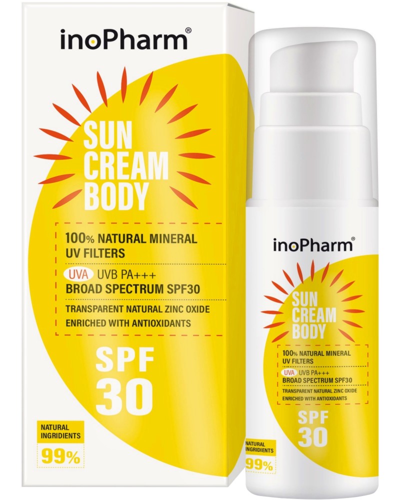 InoPharm Sun Cream Body SPF 30 -     - 