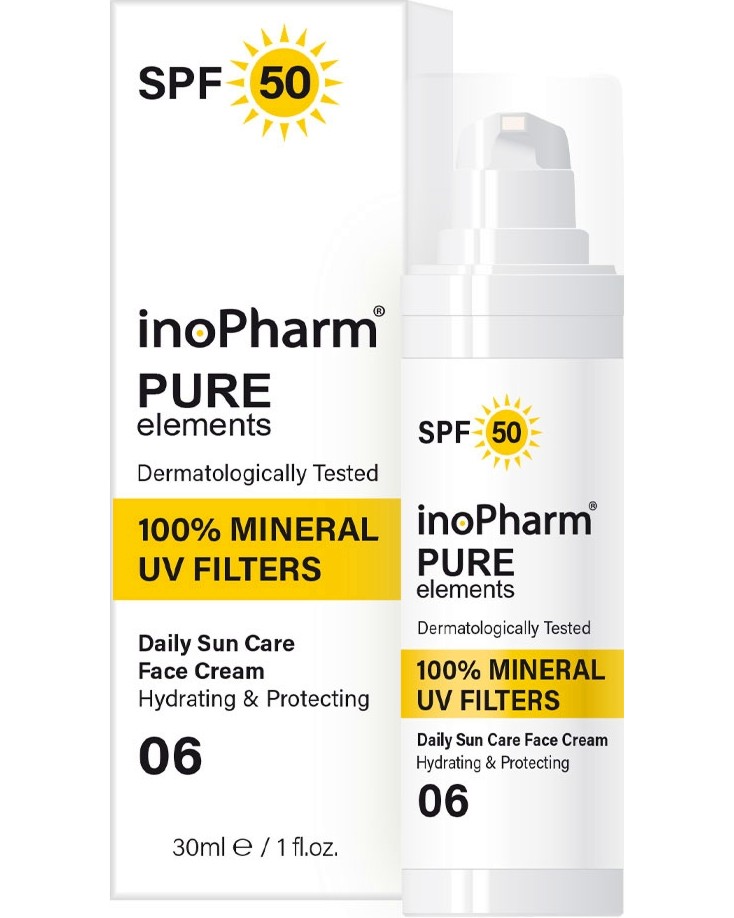 InoPharm Pure Elements Daily Sun Care SPF 50 -      - 