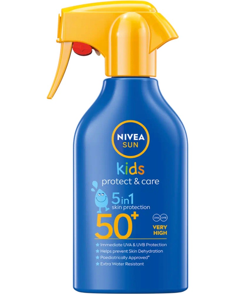 Nivea Sun Kids Protect & Care 5 in 1 Spray SPF 50+ -      Nivea Sun - 