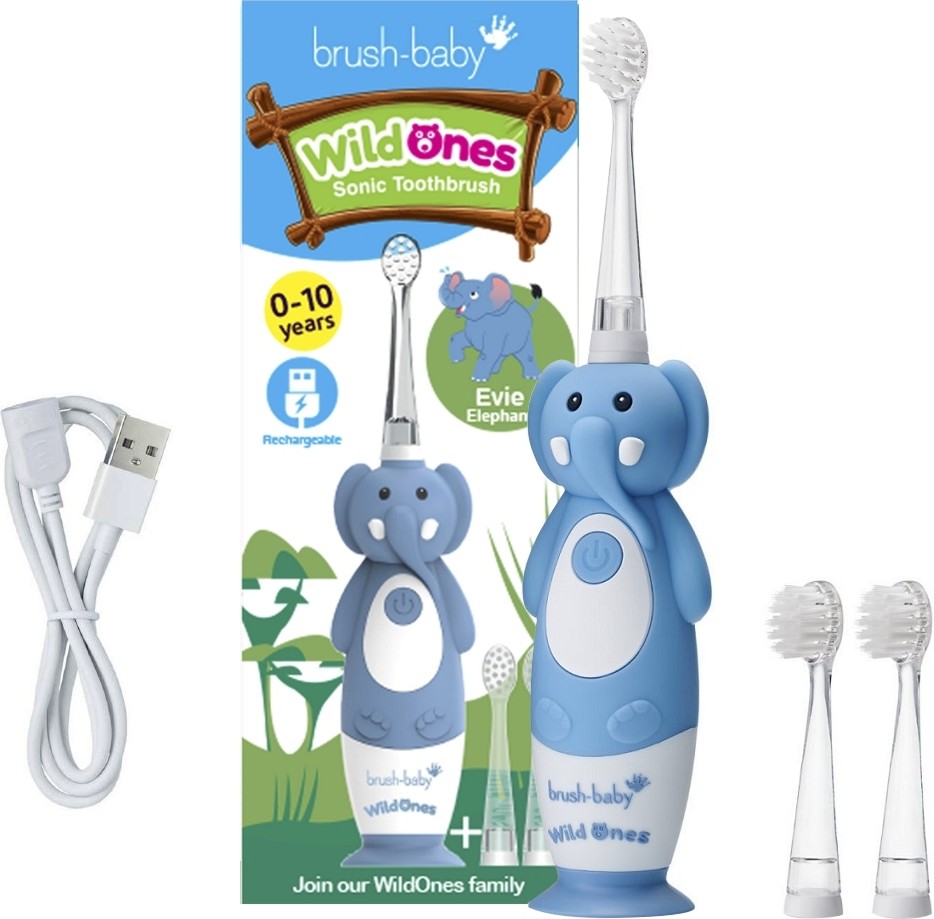 brush-baby WildOnes Elephant Rechargeable Toothbrush -        0  10  - 