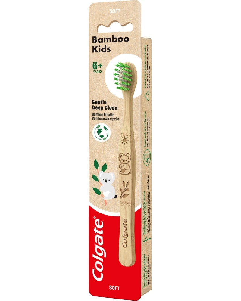 Colgate Bamboo Kids Soft 6+ -      - 