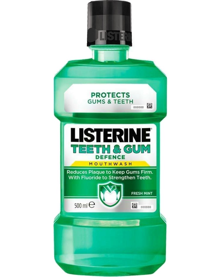 Listerine Teeth & Gum Defence -         - 