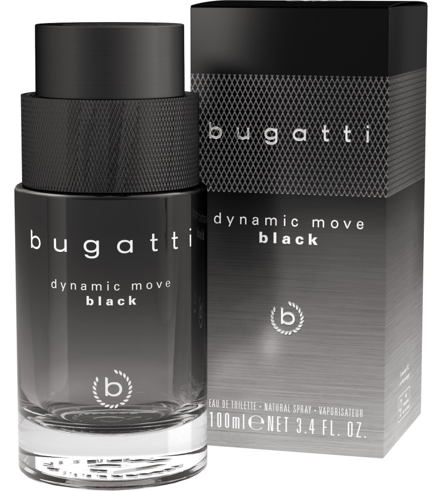 Bugatti Dynamic Move Black EDT -   - 