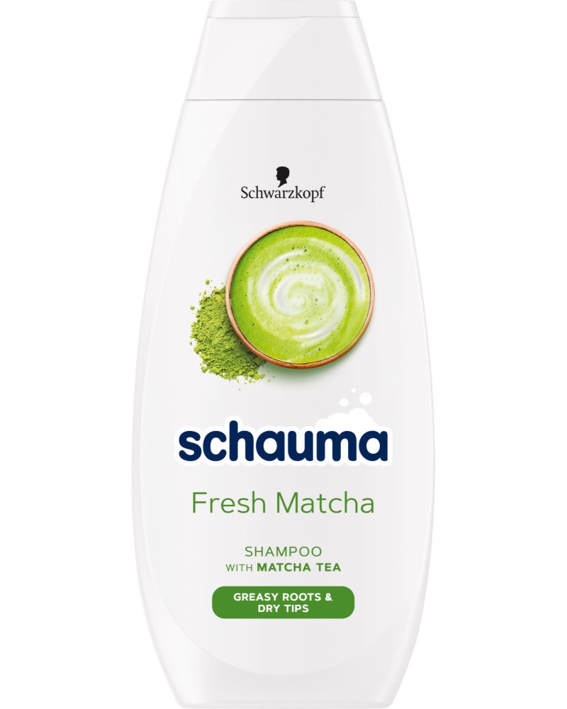 Schauma Fresh Matcha Shampoo -          - 