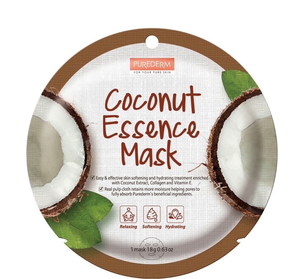 Purederm Coconut Essence Mask -       - 