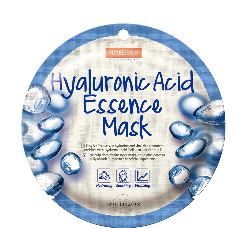 Purederm Hyaluronic Acid Essence Mask -        - 