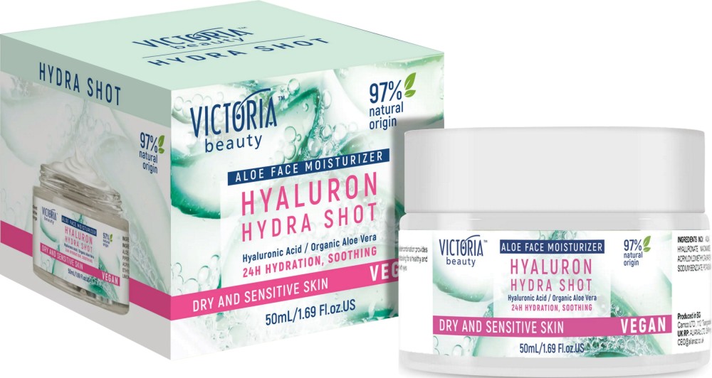 Victoria Beauty Hyaluron Hydra Shot Aloe Face Cream -       Hydra Shot - 