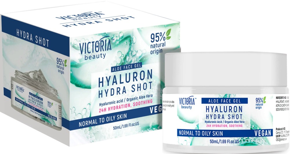 Victoria Beauty Hyaluron Hydra Shot Aloe Face Gel -            Hydra Shot - 
