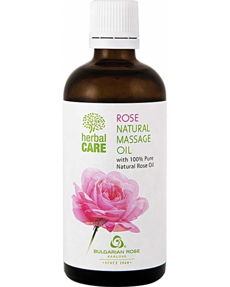 Bulgarian Rose Herbal Care Rose Massage Oil -       Herbal Care - 