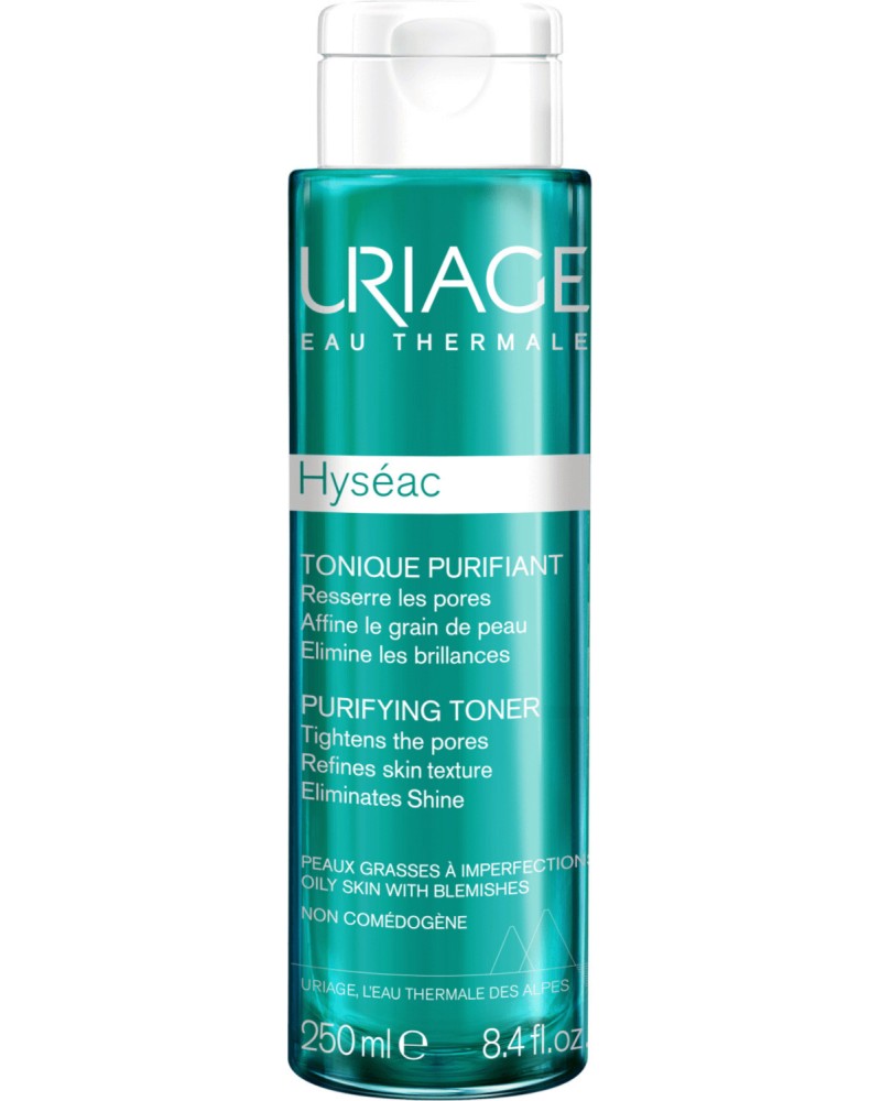 Uriage Hyseac Purifying Toner Uriage Hyseac Purifying Toner - Тоник за лице за мазна кожа от серията Hyseac - тоник