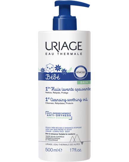Uriage Bebe Xemose 1st Cleansing Soothing Oil -        Bebe - 