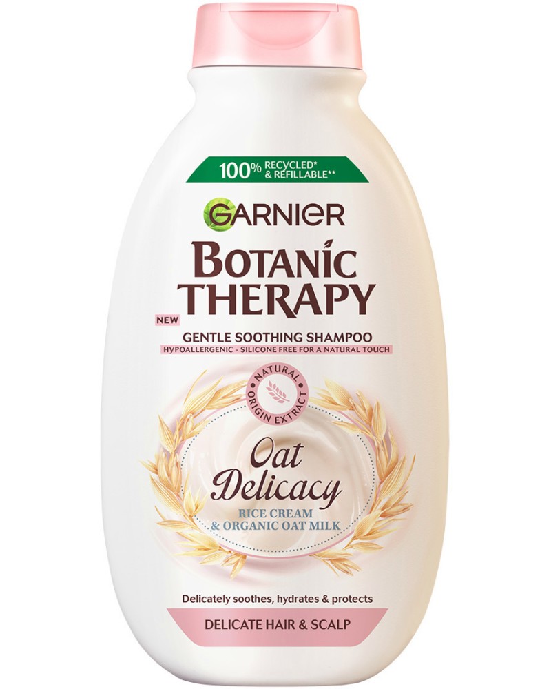 Garnier Botanic Therapy Oat Delicacy Soothing Shampoo -          Botanic Therapy - 