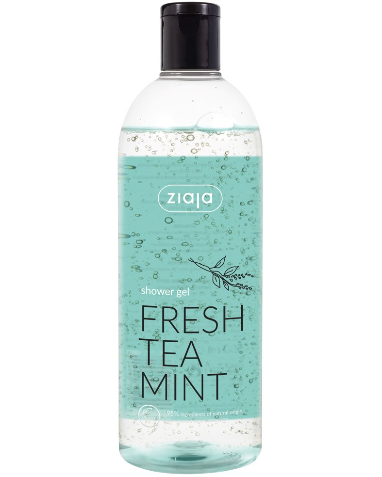 Ziaja Fresh Tea Mint Shower Gel Ziaja Fresh Tea Mint Shower Gel - Екзотичен душ гел със свеж ментов аромат - душ гел