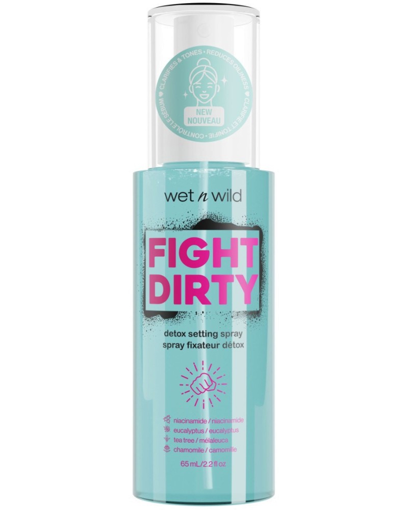 Wet'n'Wild Fight Dirty Detox Setting Spray -       - 