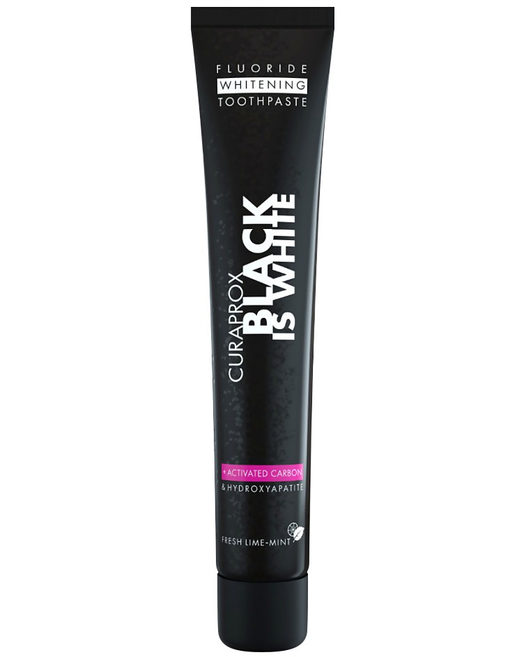 Curaprox Black Is White Whitening Toothpaste -        -   