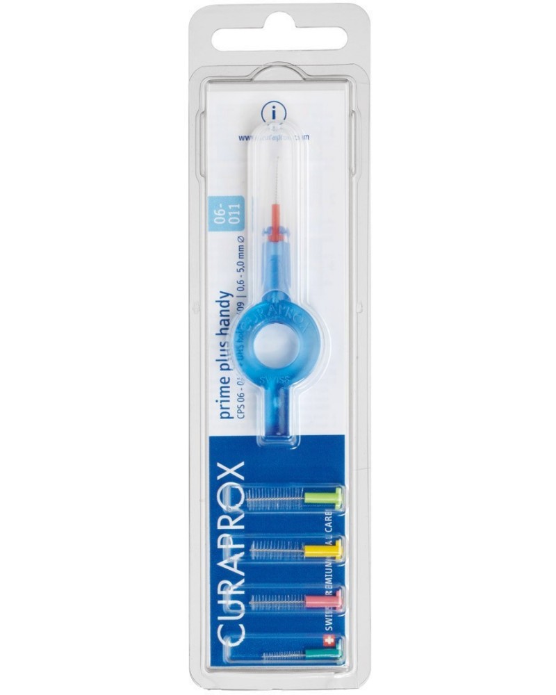 Curaprox Prime Plus Handy Interdental Brush Mixed Set - 5         - 