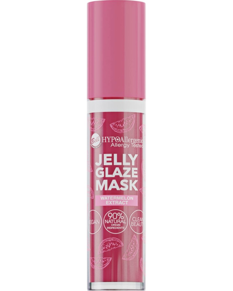 Bell HypoAllergenic Love My Lip & Skin Jelly Glaze Mask - -     Love My Lip & Skin - 