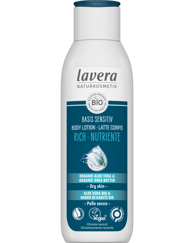 Lavera Basis Sensitiv Rich Body Lotion -      Basis Sensitiv - 